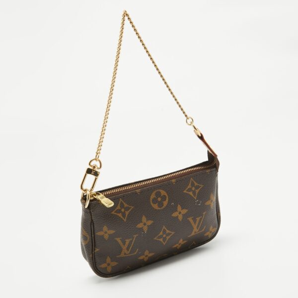 Louis Vuitton Monogram Canvas Mini Pochette Accessoires - Image 2