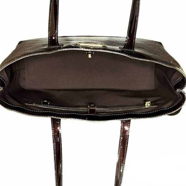 Louis Vuitton Wilshire  Patent Leather Tote Bag - Image 4