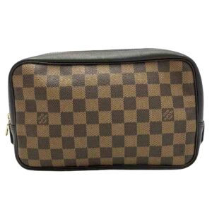 Louis Vuitton Trousse De Toilette  Canvas Clutch Bag