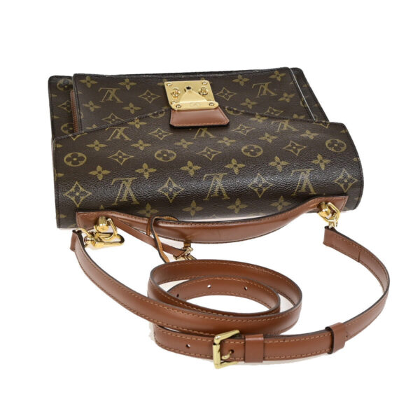 Louis Vuitton Monceau  Canvas Shoulder Bag - Image 5