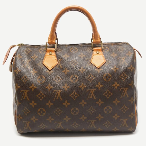 Louis Vuitton Monogram Canvas Speedy 30 Bag - Image 3