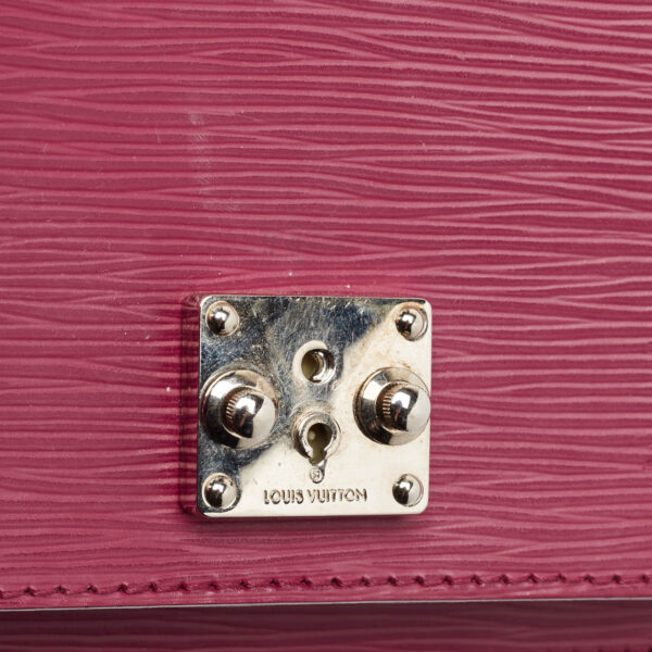 Louis Vuitton Fuchsia Epi Leather Monceau Bb Bag - Image 5