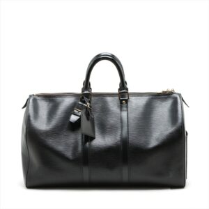 Louis Vuitton Keepall 45  Leather Travel Bag