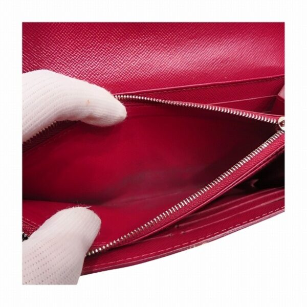 Louis Vuitton Sarah  Leather Wallet - Image 6