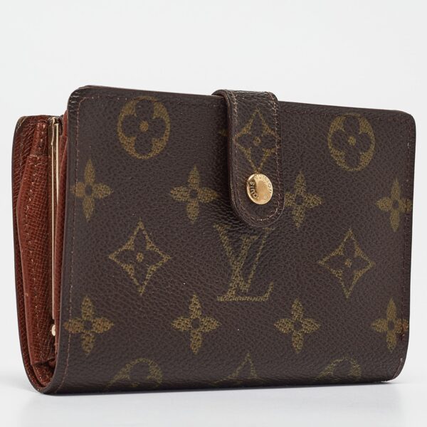 Louis Vuitton Monogram Canvas French Compact Wallet - Image 6