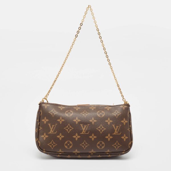 Louis Vuitton Khaki Monogram Canvas Multi Pochette Accessories Bag - Image 3