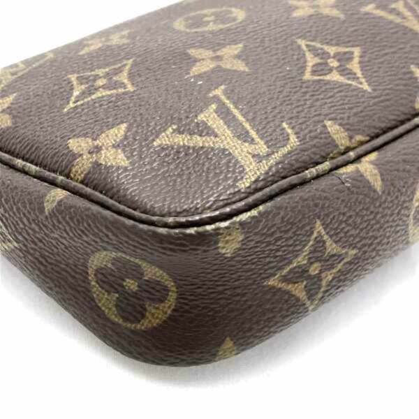 Louis Vuitton Pochette Accessoire  Canvas Clutch Bag - Image 5