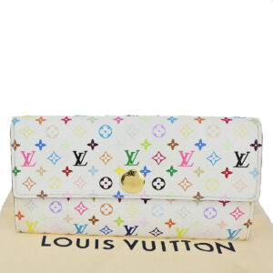 Louis Vuitton Sarah  Canvas Wallet