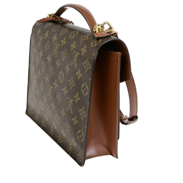 Louis Vuitton Monceau  Canvas Shoulder Bag - Image 4