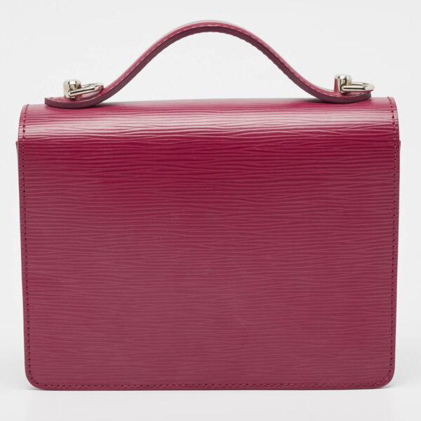 Louis Vuitton Fuchsia Epi Leather Monceau Bb Bag - Image 3