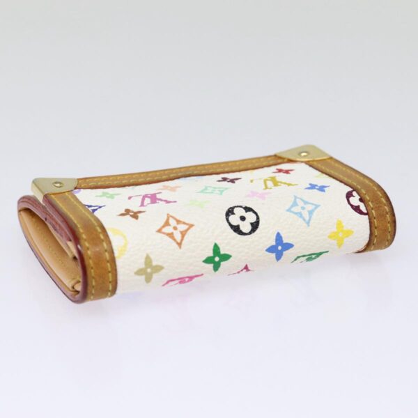 Louis Vuitton Porte Monnaie Plat  Canvas Wallet - Image 4
