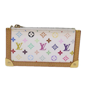 Louis Vuitton Pochette Clés  Canvas Clutch Bag