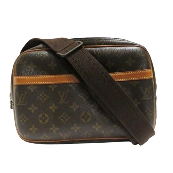 Louis Vuitton Reporter Pm  Canvas Shoulder Bag