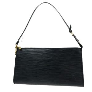 Louis Vuitton Pochette Accessoires  Leather Clutch Bag