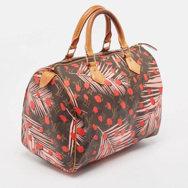 Louis Vuitton Monogram Canvas Limited Edition Jungle Dots Speedy 30 - Image 2