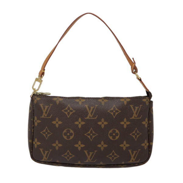 Louis Vuitton Pochette Accessoire  Canvas Clutch Bag - Image 2