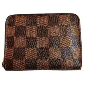Louis Vuitton Zippy Coin Purse  Canvas Wallet