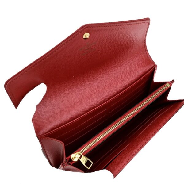 Louis Vuitton Sarah  Canvas Wallet - Image 5
