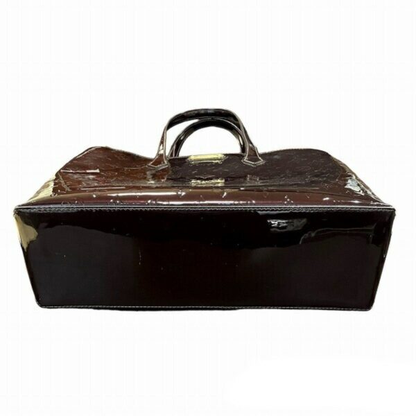 Louis Vuitton Wilshire  Patent Leather Tote Bag - Image 3