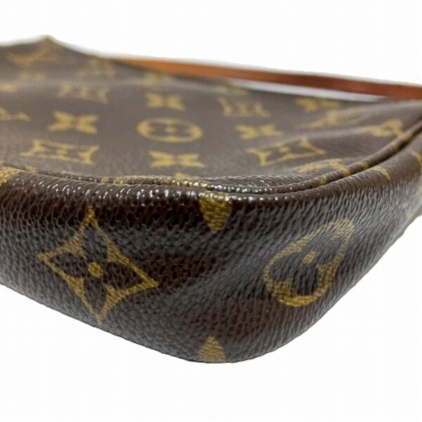 Louis Vuitton Pochette Accessoire  Canvas Clutch Bag - Image 3