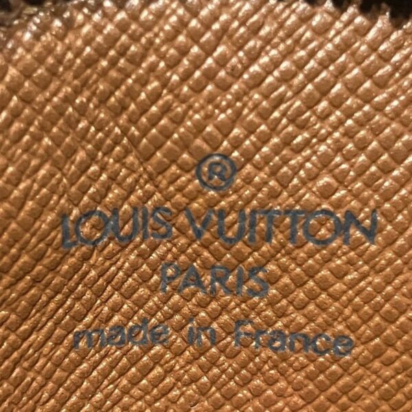 Louis Vuitton Porte Monnaie Rond  Canvas Wallet - Image 6