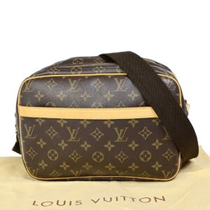 Louis Vuitton Reporter Pm  Canvas Shoulder Bag