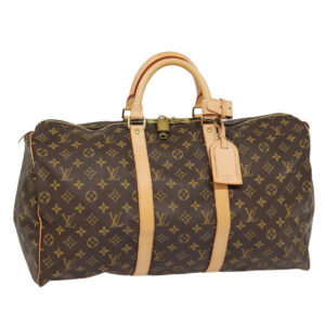 Louis Vuitton Keepall 50  Canvas Travel Bag