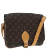 Louis Vuitton Cartouchiere  Canvas Shoulder Bag