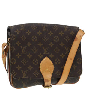 Louis Vuitton Cartouchiere  Canvas Shoulder Bag
