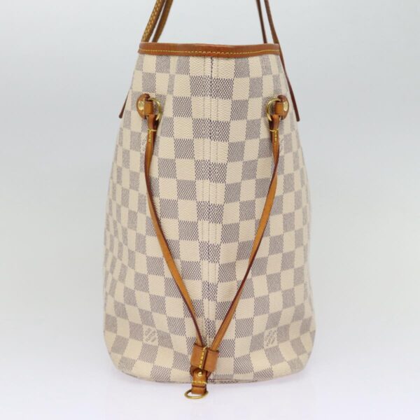 Louis Vuitton Neverfull Mm  Canvas Tote Bag - Image 3