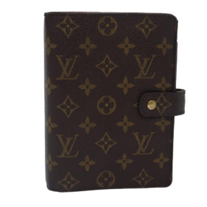 Louis Vuitton Agenda Mm  Canvas Wallet