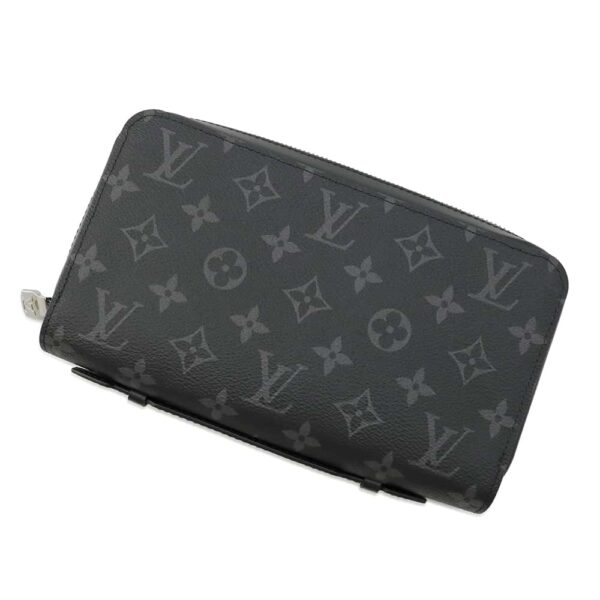 LOUIS VUITTON ZippyXL NoirM61698 Monogram Eclipse - Image 4