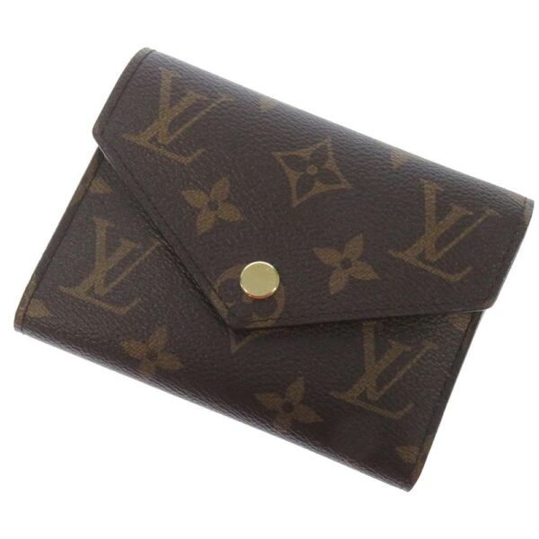 LOUIS VUITTON Portefeuille Victorine BrownM62472 Monogram - Image 6