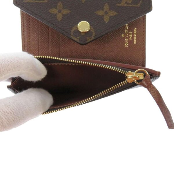 LOUIS VUITTON Portefeuille Victorine BrownM62472 Monogram - Image 5