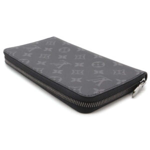 LOUIS VUITTON Zippy Organizer NM NoirM82081 Monogram Eclipse