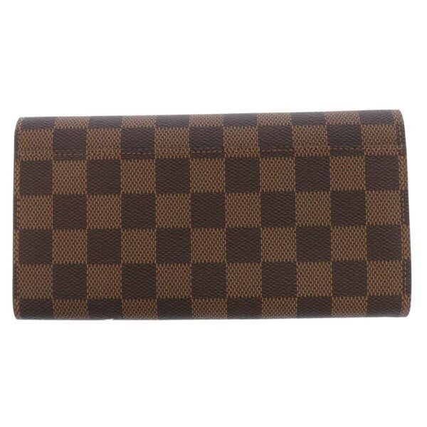 LOUIS VUITTON Portefeuille Sarah BrownN63209 Damier Ebene Canvas - Image 2